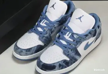 Jordan Denim” Air 1 DM8947-100 “Washed Low 0508